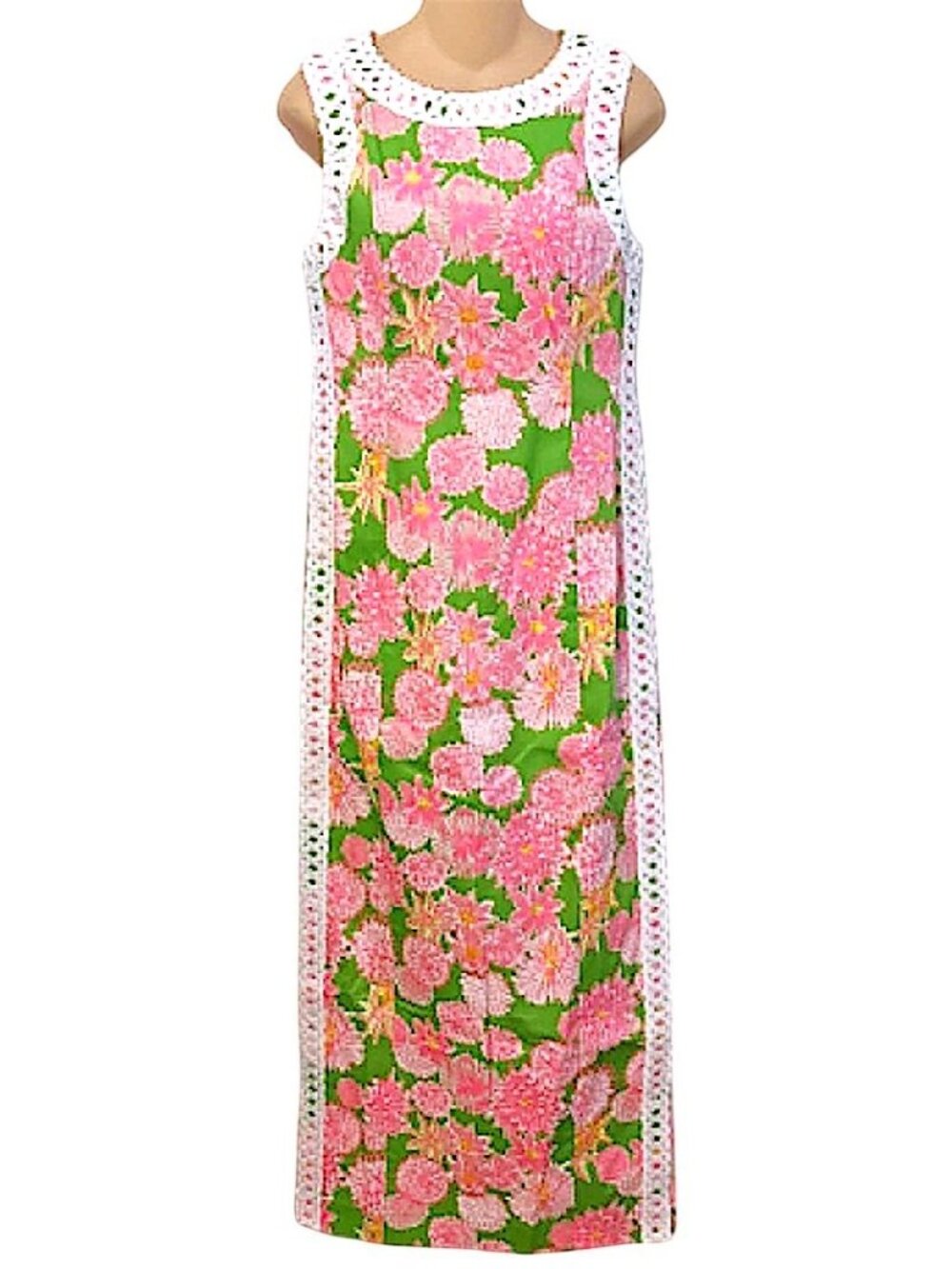 Lilly Pulitzer Sadie Maxi Romper in Multi/Seaside Garden Overprint NWT - Size 2